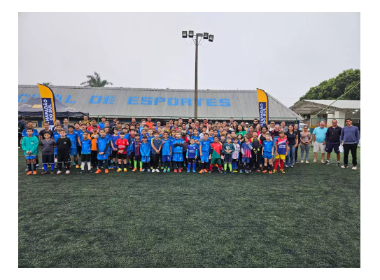 Imagem de compartilhamento para o artigo Chapadão do Sul realiza confraternização para atletas de Futebol Society da MS Todo dia